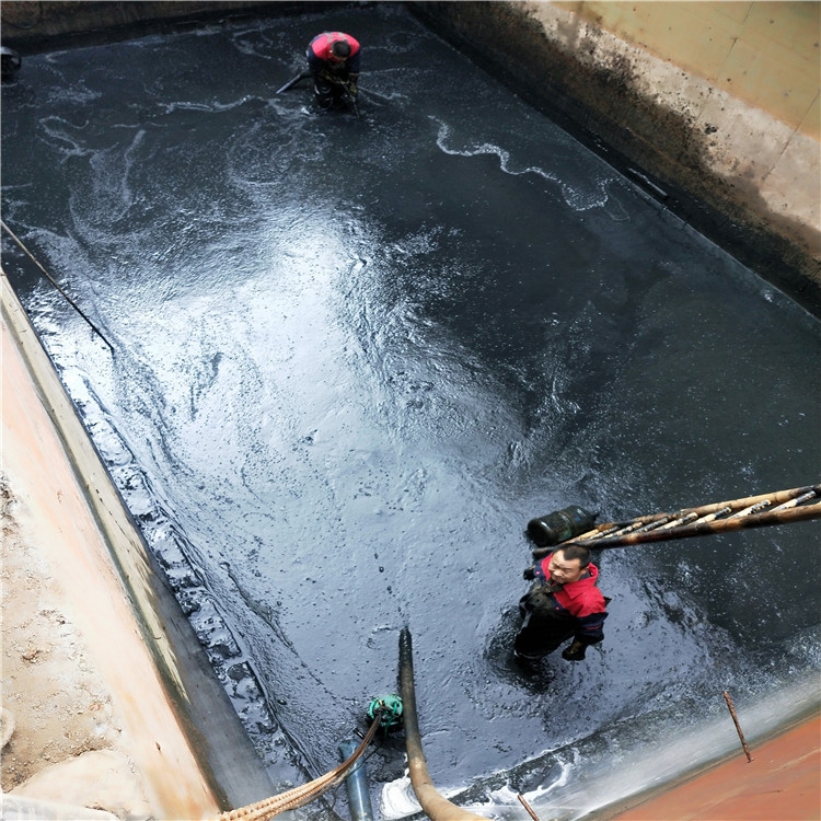 望江废水池清理