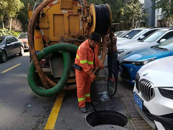 望江排污管道清淤